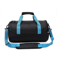 New Custom LOGO Black Travel Gym Duffle Bag Sport Bag For Men